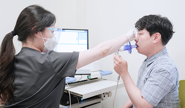 폐기능검사 이미지
